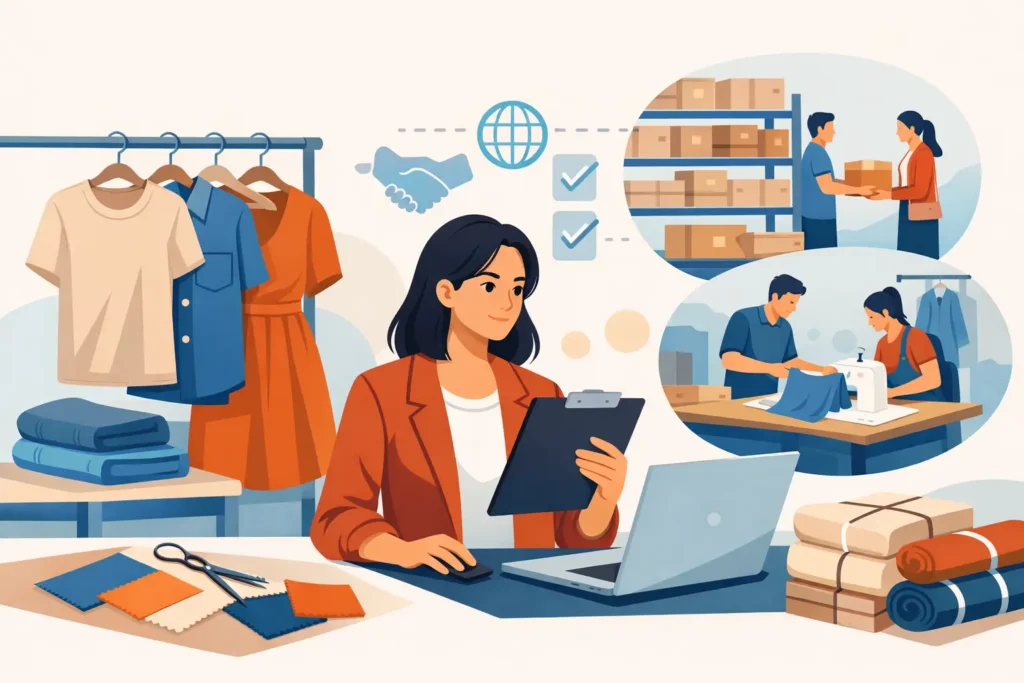 Como escolher fornecedor de roupas para marca