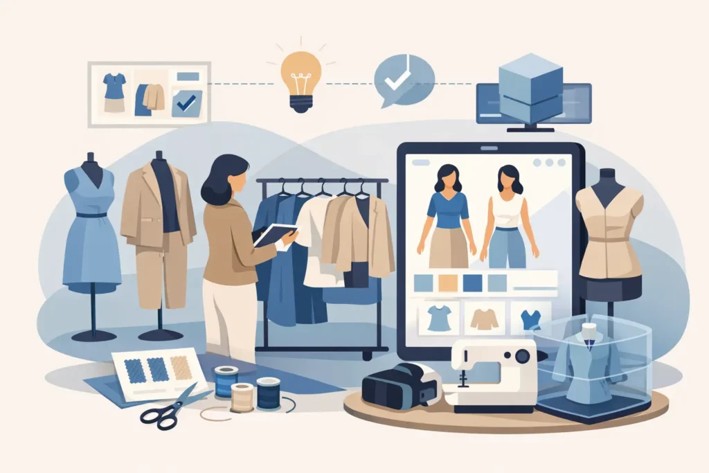 Como testar coleção de roupas antes de produzir