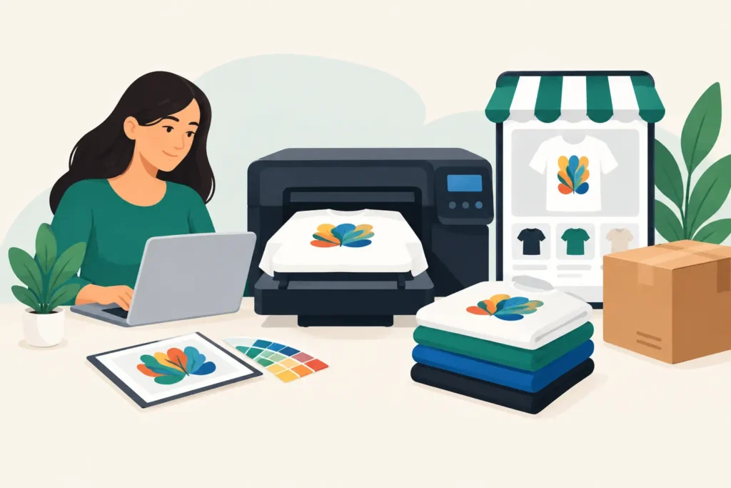 Estamparia digital para vender sem estoque